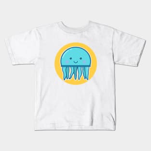 cute little jellyfish Kids T-Shirt